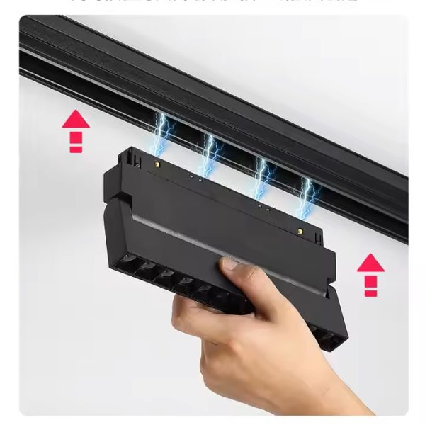 Factory  48V safe voltage 2.0 Indoor Magnetic GR  Adjustable  Recessed Grille Ceiling Spot Anti Glare Spotlight - Image 4