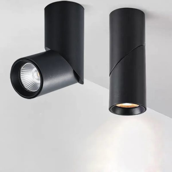 Ceiling Indoor Modern Spotlight Adjustable Down Cob AC85-265V Le Anti Glare  Lighting Spot Light Led - Image 2