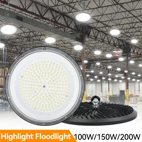 DOB AC100V-265V UFO High Bay Floodlight IP54 - Image 3