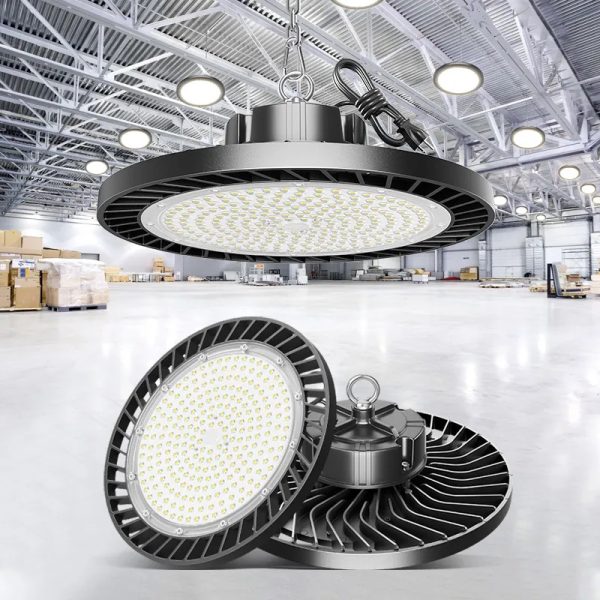 Commercial Industrial Lighting 100W 150W 200W IP65 Round UFO Led High Bay Light Warehouse Workshop Highbay Lamp