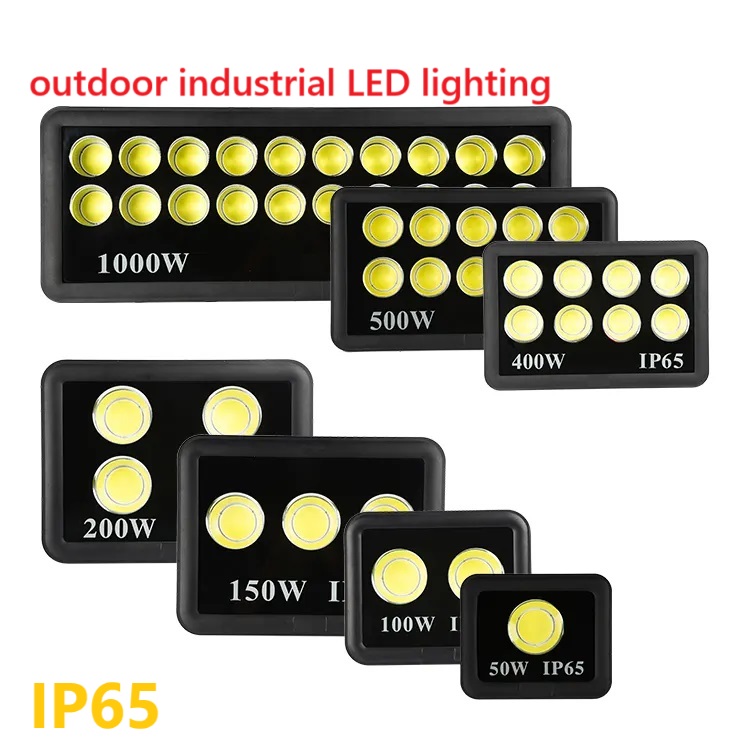 ip65 die cast flood light industrial