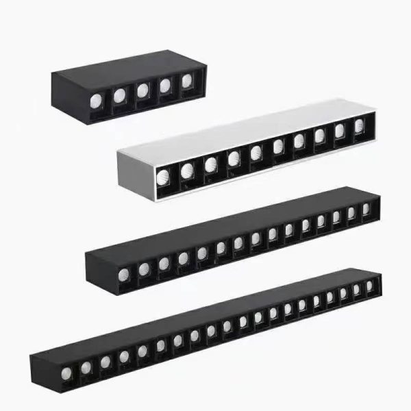 AC New Design Linear LED Track Lamp Beam Angle 45 Degrees 100-240V TRACK Lights and Circuitry Design 40W