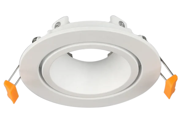 GU10 MR16 Fixture Module Housimg and Mounting Ring Adjustable LED Downlight Frame 5pcs/lot - Image 2