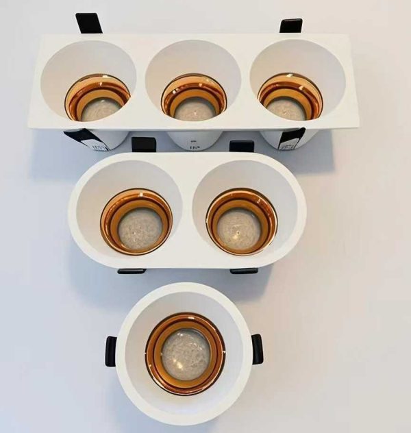 Anti-glare Mr16 housing for Gu10 bulb