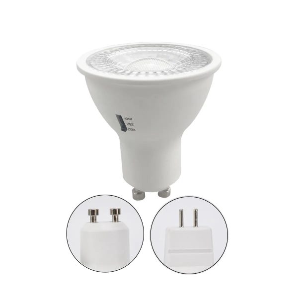 Wholesale Dimmable 3CCT 3000K -4000K-6000K RA90 5W Gu10 MR16 Led Lamp Bulbs Spotlight 100PCS/Lot - Image 3