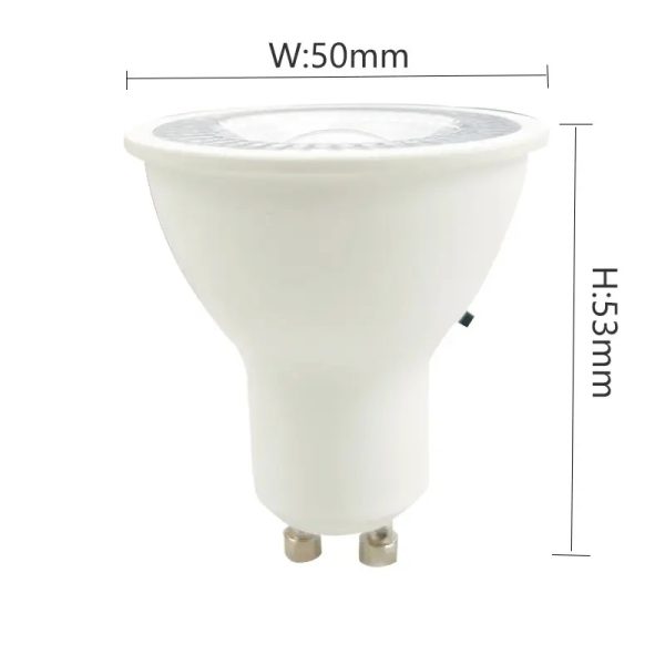 Wholesale Dimmable 3CCT 3000K -4000K-6000K RA90 5W Gu10 MR16 Led Lamp Bulbs Spotlight 100PCS/Lot - Image 4