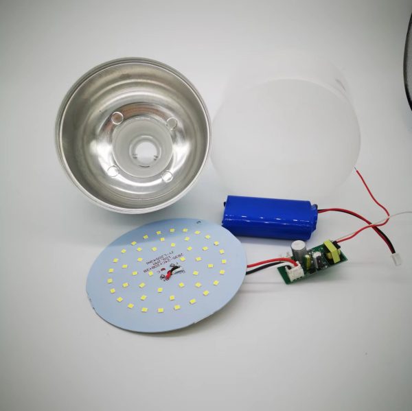 China factory 220V recharge light  & DC emergency light bulb 0V recharge and long time emergency - Image 3