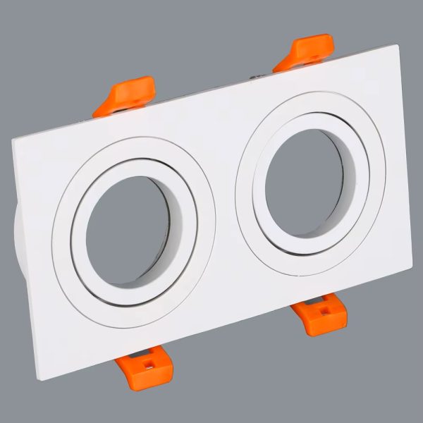 Gu10 Gu5.3 Mr16 Ring Recessed Celling Linear Downlight Spotlight Housing 10pcs/lot - Image 3