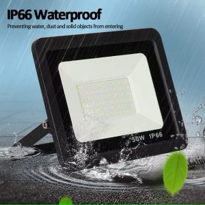 Durable Floodlights IP66 Outdoor High Lumen Park Garden Yard Garage Led Flood Light 10W-400W AC110V-265V