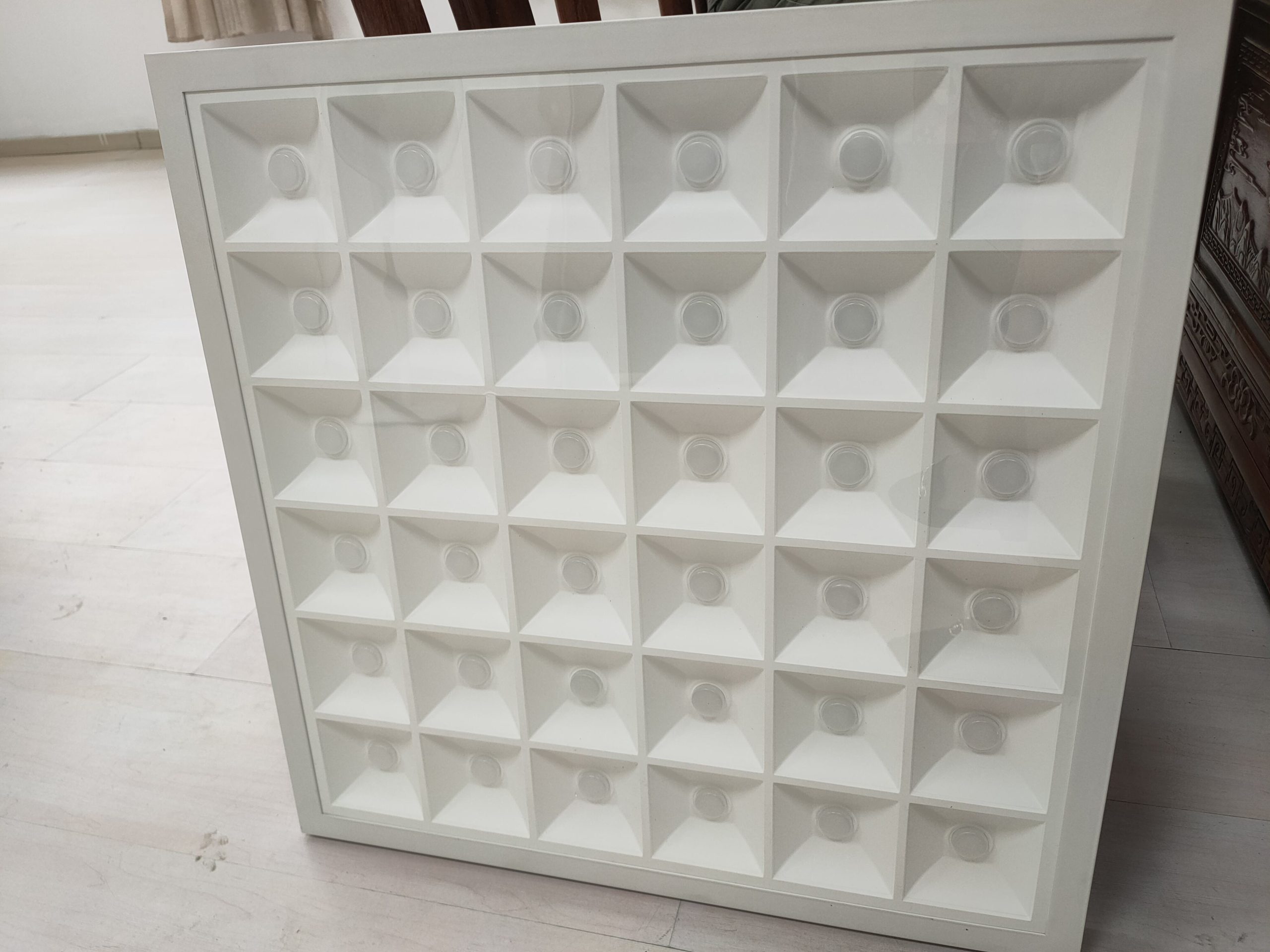 Anti-glare ceiling panel light 600x600mm