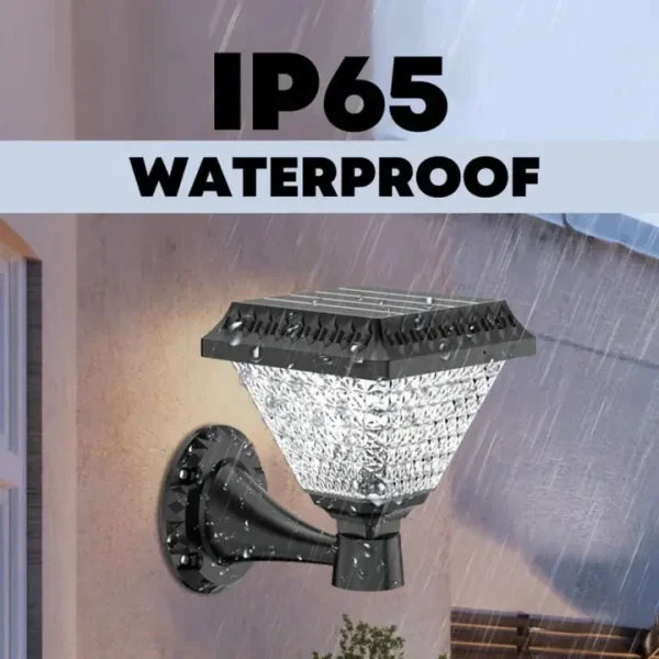 New Design Hot Sales Led Outdoor solar powered gate post light - Image 4