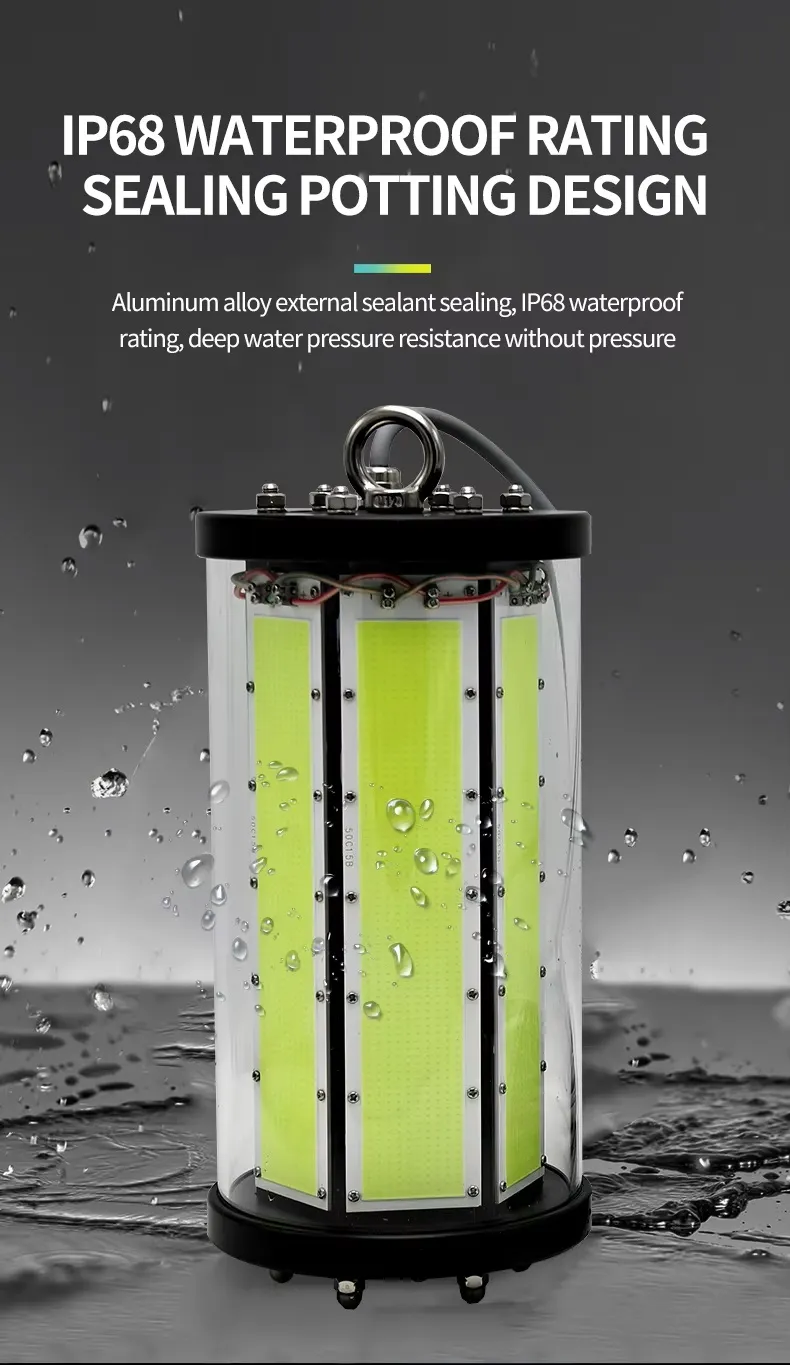 IP68 Fish Attrating Light rating