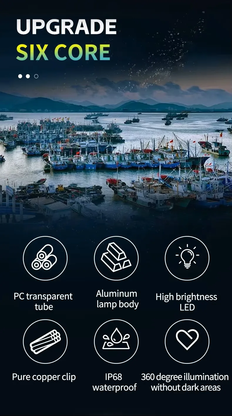 IP68 boat fishing light