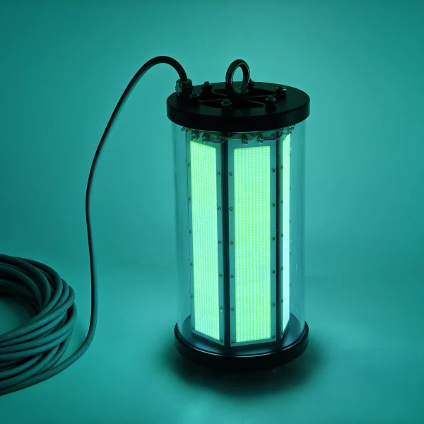 2000W LED Deap Sea IP68 Underwater Fish Attracting Light  Fishing Light Yellow Blue and Green Emission - Image 4