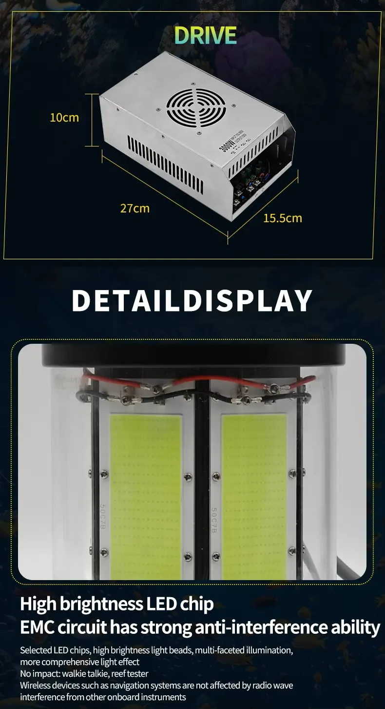 IP68 fishing light driver