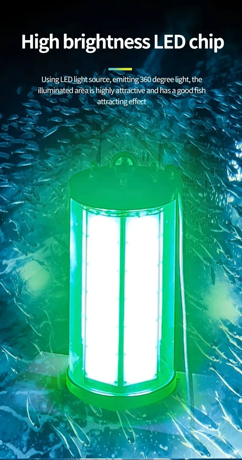 IP68 ocean fishing light 360 degree illumination