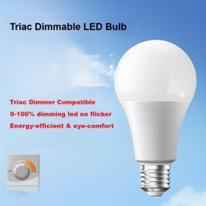Triac Dimmable LED Bulb Technical Specs | 10-100% Dimming, Wide Compatibility