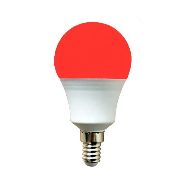 E14 LED Bulb 5W 7W | 580nm Yellow & 630nm Red Light - No Blue Light UV Resistant - Image 3