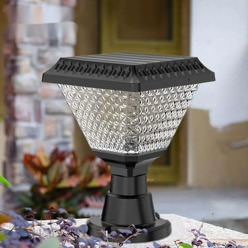 Solar powered rgb garden landscape light true picture