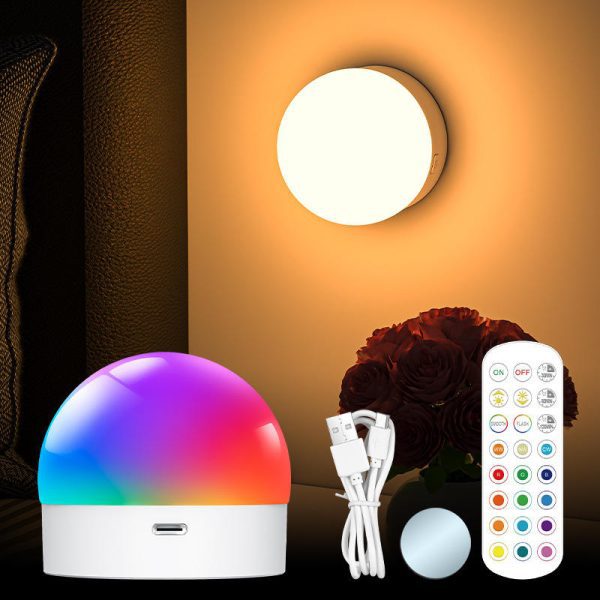 E26 Rechargeable RGB Dimming Bulb with Remote – Ultimate Wireless Lighting Solution - Image 2