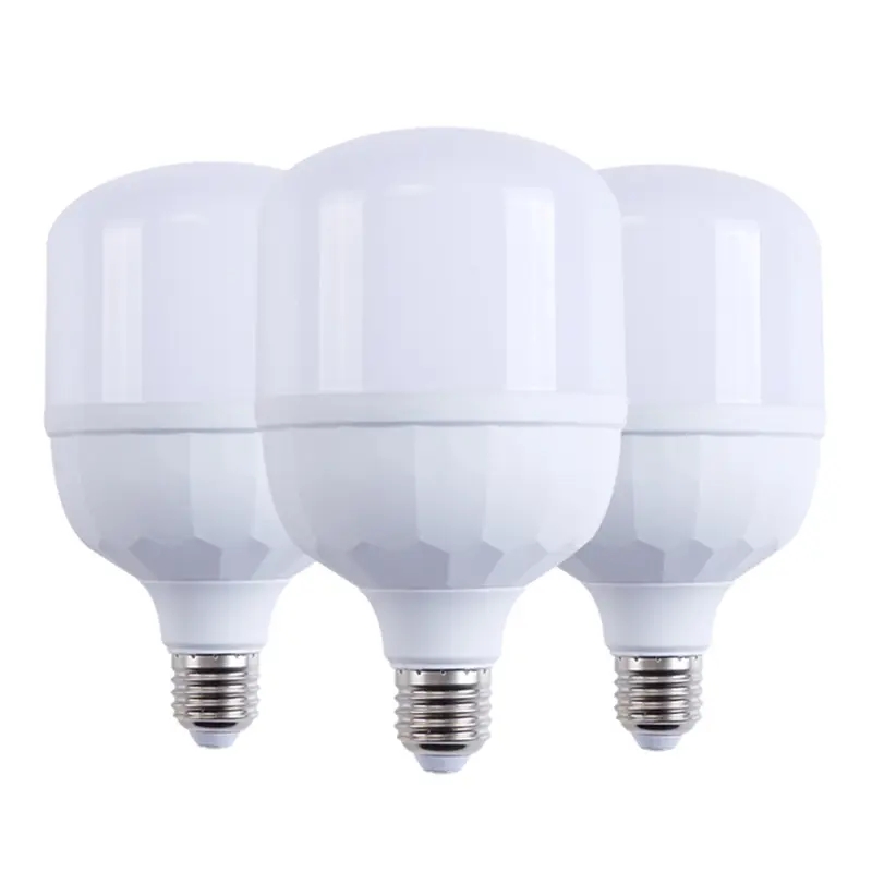 Plastic-Covered Aluminum LED Bulbs
