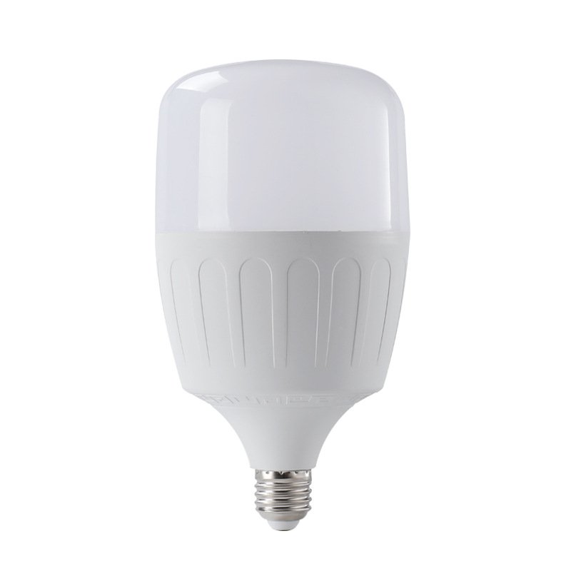Plastic-Covered Aluminum LED Bulbs